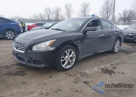 2013 Nissan Maxima 3.5 S from USA, damaged, VIN 1N4AA5APXDC845880